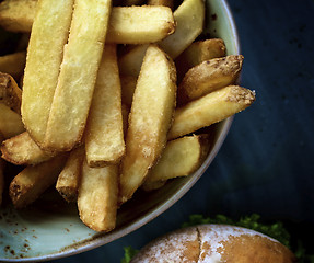 Image showing Homemade French Fries