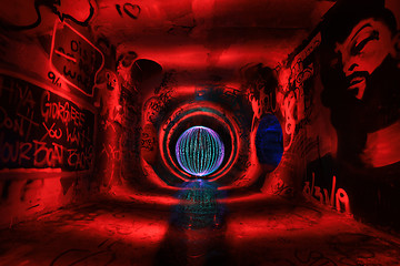 Image showing Light Painting With Color and Tube Lighting