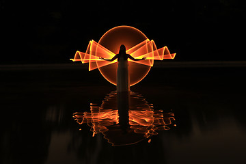 Image showing Light Painting With Color and Tube Lighting