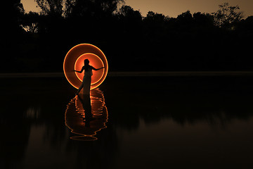 Image showing Light Painting With Color and Tube Lighting