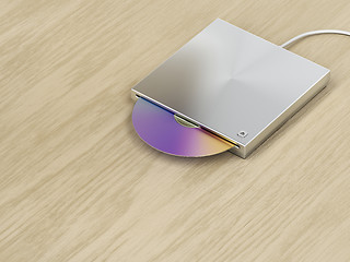 Image showing Slot-loading optical disc drive