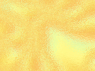 Image showing Golden metal texture. Vector illustration in golden colors.