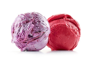 Image showing ice cream on white background