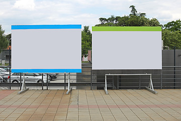 Image showing Advertising Billboards