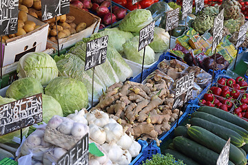 Image showing Farmers Market