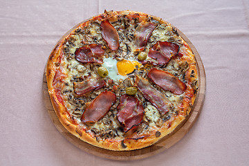 Image showing Proscuitto Pizza