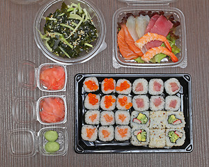 Image showing Japanese Cuisine Takeaway