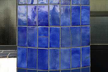 Image showing Tiles Blue