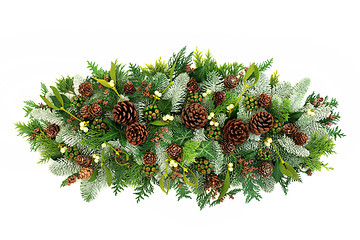 Image showing Christmas Table Decoration