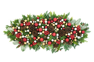 Image showing Festive Christmas Decoration 