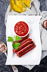 Image showing sausages