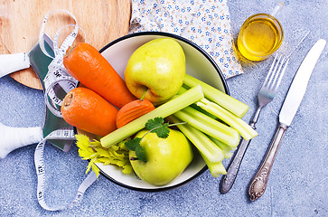 Image showing ingredients for salad