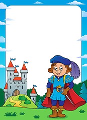 Image showing Prince and castle theme frame 4