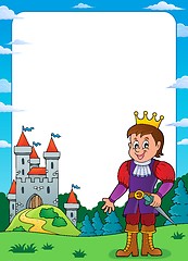 Image showing Prince and castle theme frame 3
