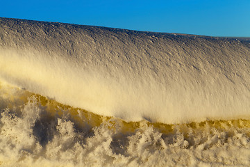 Image showing drifts of snow, winter