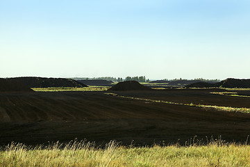 Image showing extraction of peat