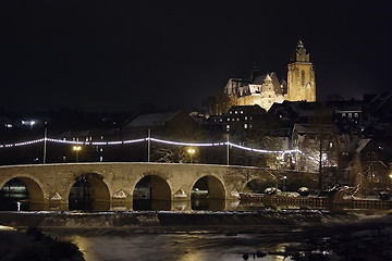 Image showing Old stone bridge