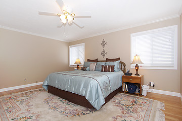 Image showing Classic Stylish Bedroom