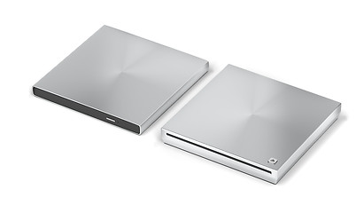 Image showing Silver optical disc drives