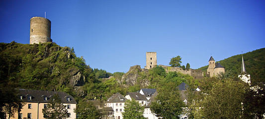 Image showing Esch sur Sure in Luxembourg