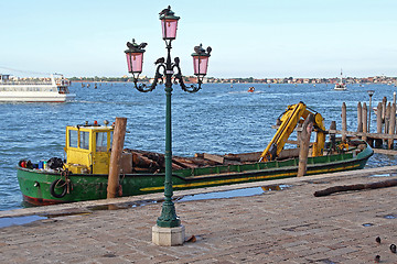 Image showing Venice Transport Barge