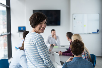 Image showing Portrait of successful Businesswoman