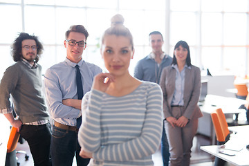 Image showing Portrait of successful Businesswoman