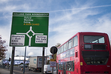 Image showing Notting Hill Gate