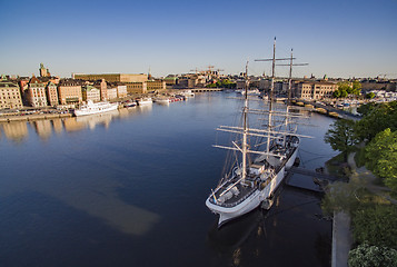 Image showing View of Stockholm Sweden early morning