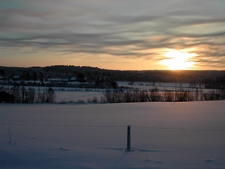 Image showing Sunset