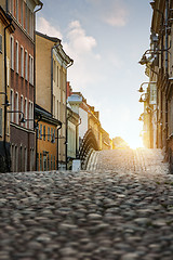 Image showing View of Sodermalm district in Stockholm Sweden