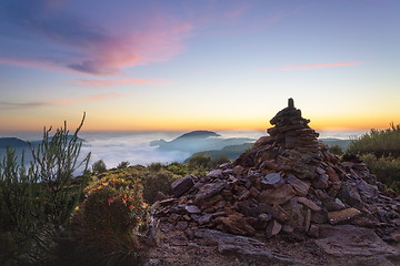 Image showing Blue Mountains  - Lockleys Pylon