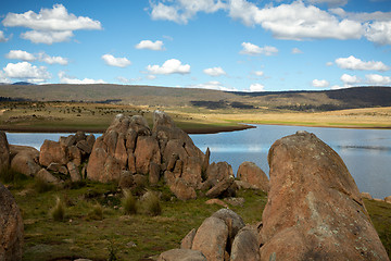 Image showing Scenic wilderness views of Snowy High Plains