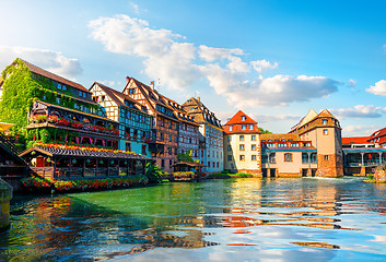 Image showing Petite France in Strasbourg