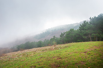 Image showing Rain in the mountains