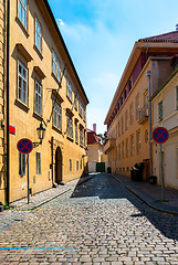 Image showing Old narrow street