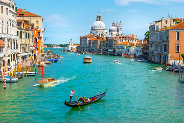 Image showing Basilica in Grand Canal