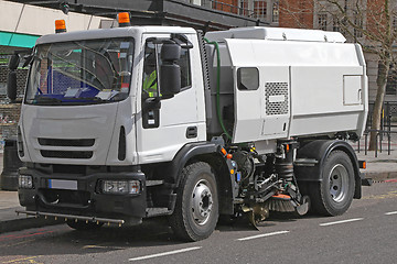 Image showing Street Sweeper Truck