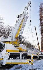 Image showing Crane Truck