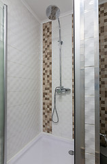 Image showing Shower in the hotel room