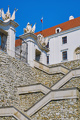 Image showing Stair to the Castle