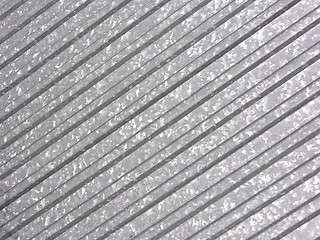 Image showing Metal sheet - galvanized