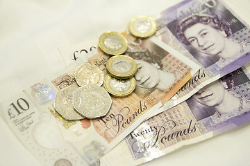 Image showing British Pounds