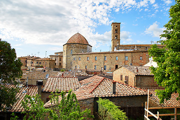 Image showing Volterra city, Italy