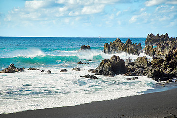 Image showing Beautiful landscape of Lanzarote Island