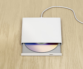Image showing Portable optical disc drive