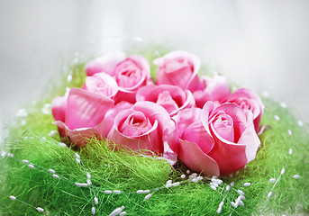 Image showing bouquet of roses 