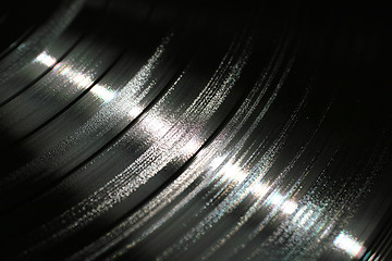 Image showing Vinyl record background