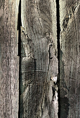Image showing Old Cracked Wooden Background