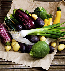 Image showing Heap of Colorful Vegetables